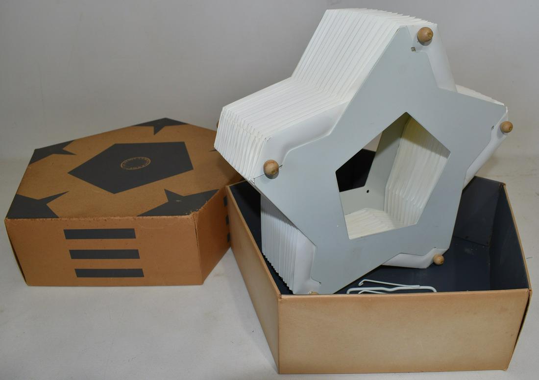RARE MCM LE KLINT LAMP SHADE W/ ORIG. BOX N.O.S. (1 of 7)