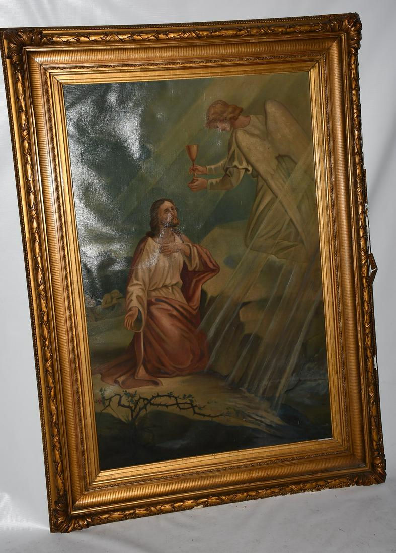 O/C THE HOLY GRAIL UNSIGNED, 19/20TH C. (1 of 9)