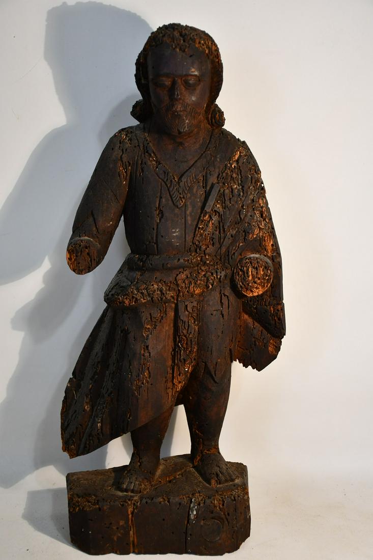 SPANISH COLONIAL SANTOS FIGURE, 18TH C. (1 of 14)