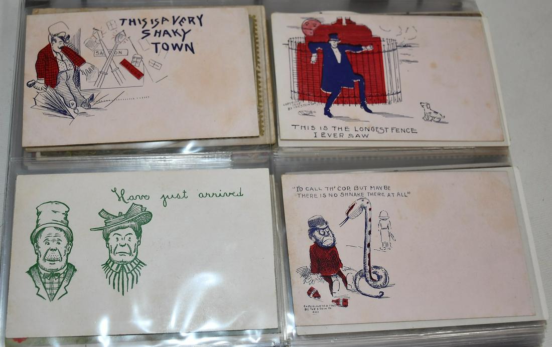 3-RING BINDER - POSTCARDS - TELEPHONE, TOYS, EXPOS (1 of 19)