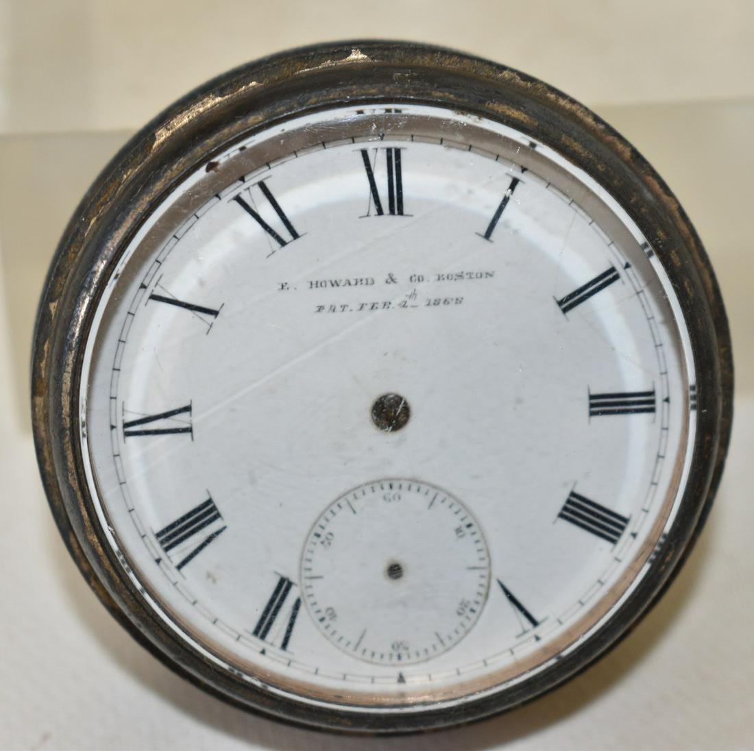 E. HOWARD POCKET WATCH MOVEMENT IN RARE INSPECTION (1 of 12)