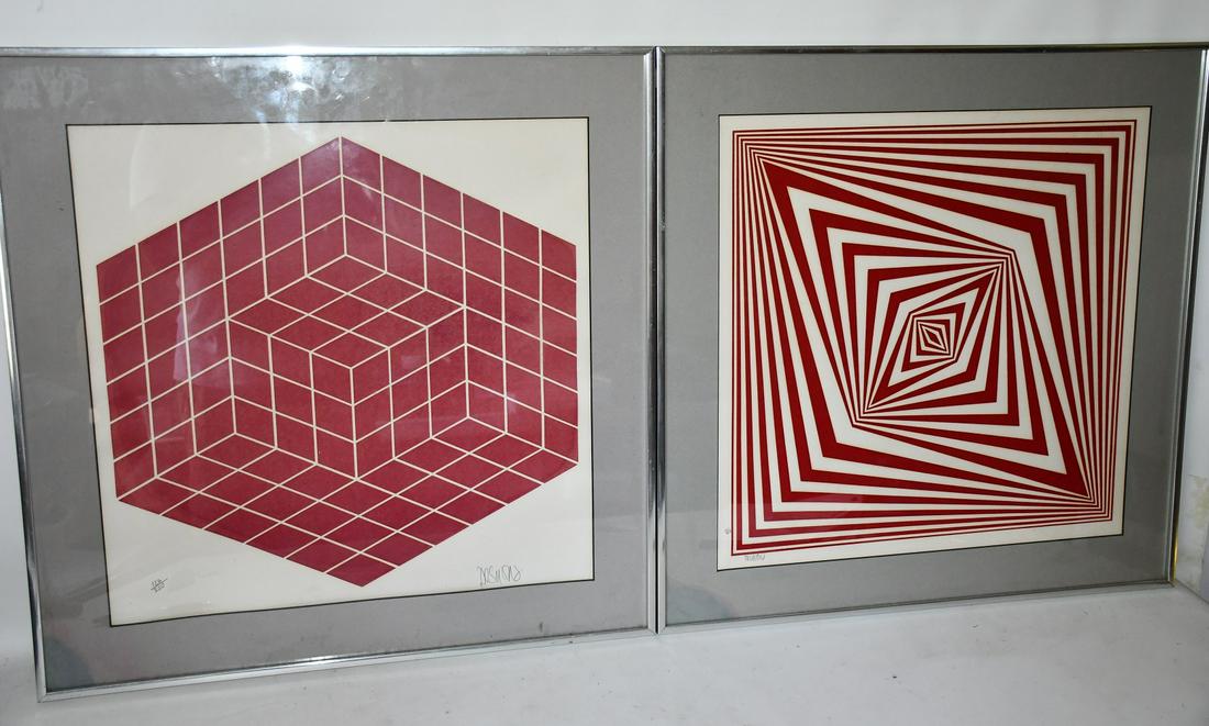 LOT (2) LITHOGRAPHS, SIGNED DESMOND, NUMBERED (1 of 10)