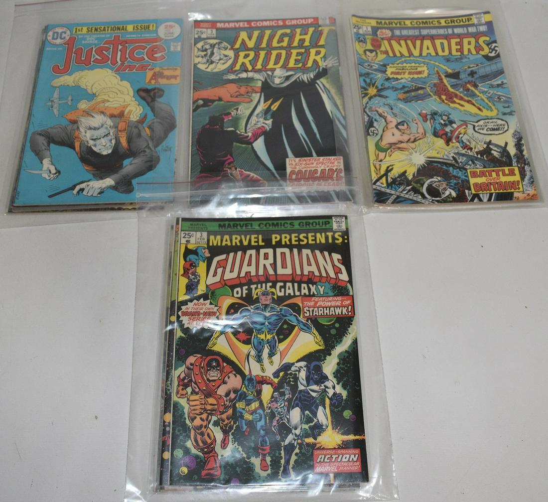 LOT (17)  DC COMICS & MARVEL COMICS - INCL. JUSTICE #1 (1 of 19)