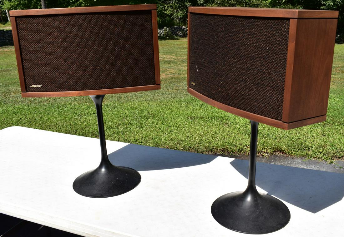 PAIR BOSE 901 SPEAKERS, C. 1970 (1 of 6)