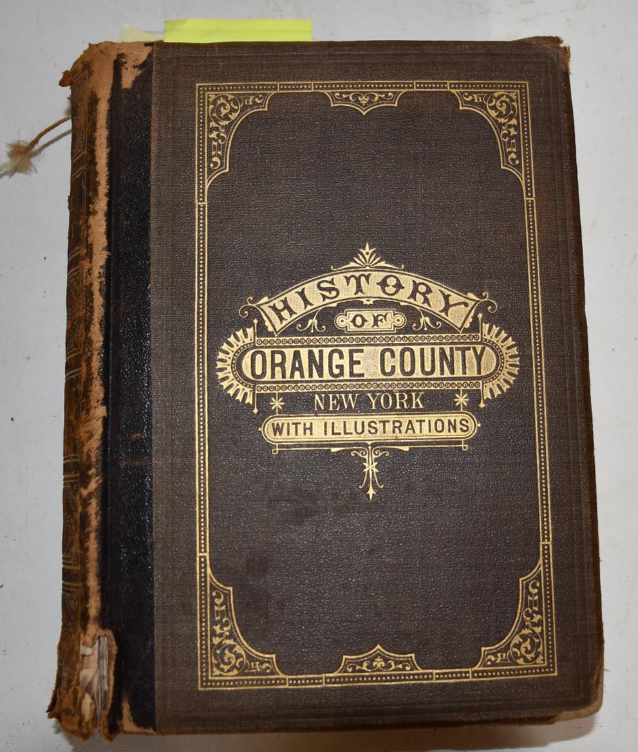 VOL. HIST. OF ORANGE COUNTY NEW YORK, RUTTENBER & CLARK (1 of 10)
