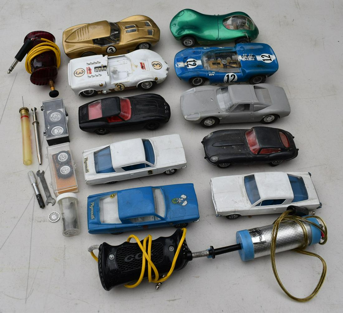 LOT (11) ASSORTED SLOT CARS INCLUDING K & B, RUSSKIT (1 of 12)