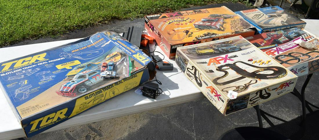 LOT (5) TCR (TOTAL CONTROL RACING) W/3 CARS (2) AURORA (1 of 20)