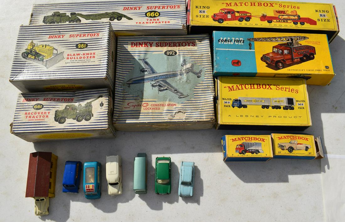 LOT ASSORTED MIB DINKY MATCH BOX CORGI TOYS (1 of 8)