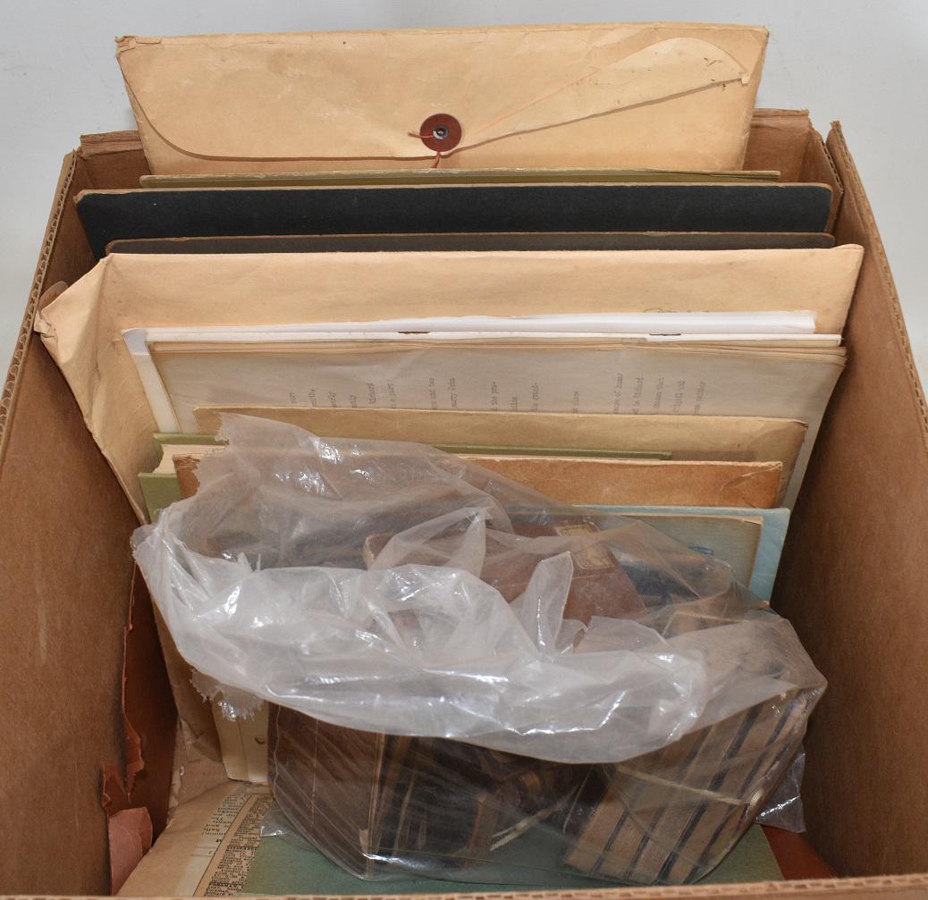 LG.LOT ASST. HOLMES SMITH INCL. DIARIES, PHOTOS, ETC.: LARGE LOT ASSORTED HOLMES SMITH (1863-1943 MISSOURI) INCLUDING DIARIES, PHOTOGRAPHS W/ ASSORTED FAMILY EPHEMERA, 19/20TH C.