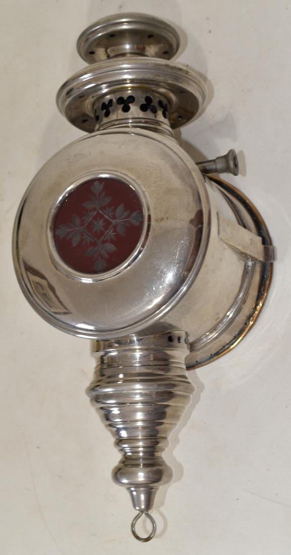 HORSE DRAWN FIRE TRUCK LANTERN, Z.I. PRATT & CO. (1 of 12)