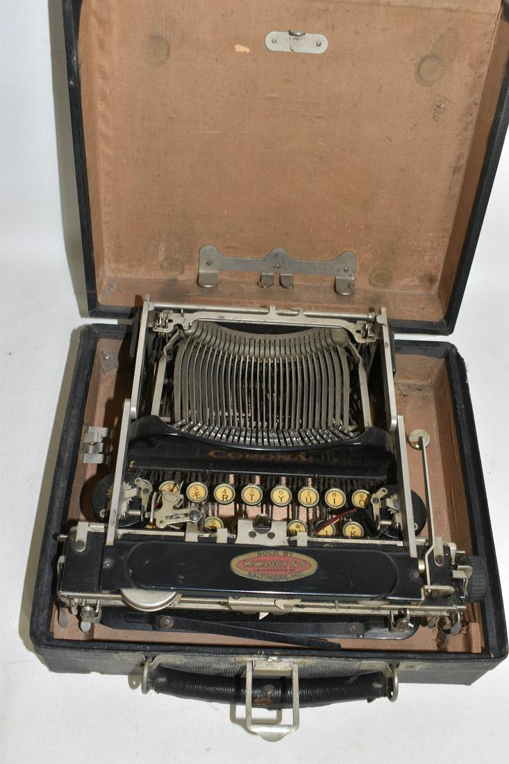 VINTAGE M. W. LUCY TYPEWRITER, C. 1900: VINTAGE M. W. LUCY TYPEWRITER, C. 1900