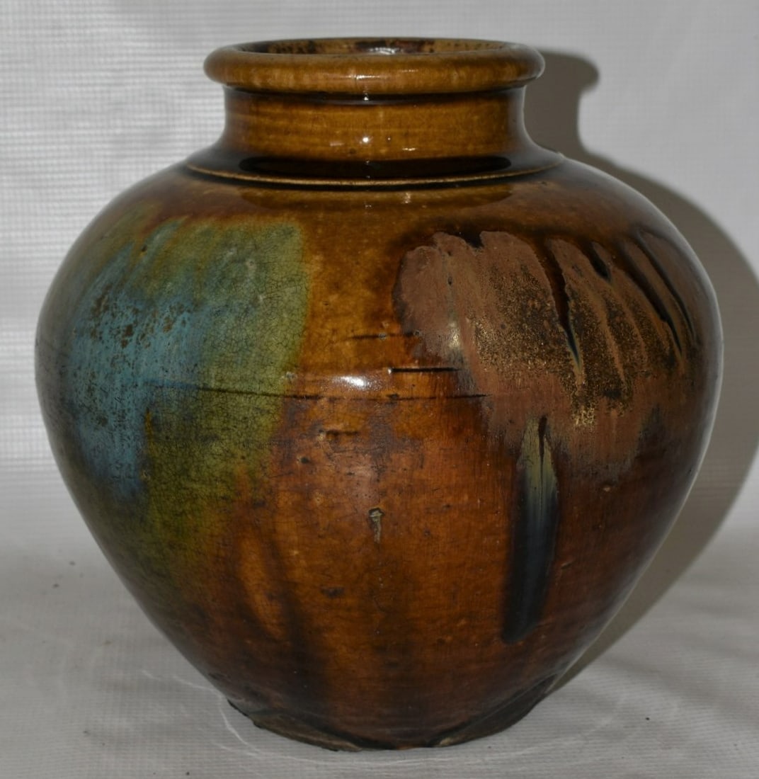 RARE CHINESE MING DYNASTY MARTAVAN STORAGE JAR (1 of 11)