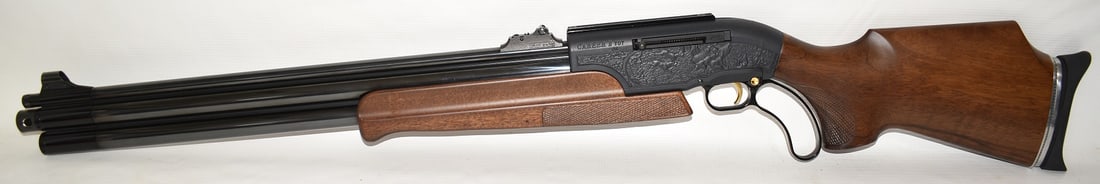 CAREER II 707 5.0MM LEVER ACTION COMPETITION AIR RIFLE: CAREER II 707 5.0MM LEVER ACTION COMPETITION AIR RIFLE W/OPEN SIGHTS, SERIAL #500108 (SHIN SUNG INDUSTRIES CO.)