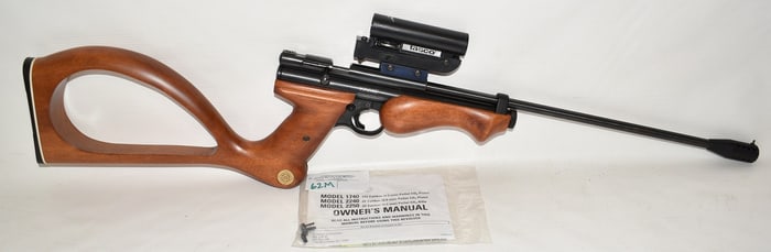 CROSMAN ARM CORP. GAS 2250XE 22 CAL. PELLET RIFLE
