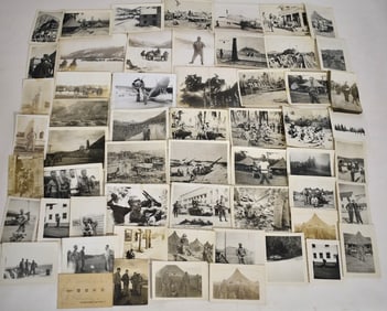 SMALL GROUP WWII G.I. PHOTOS INCL. SOME W/VERY GRAPHIC