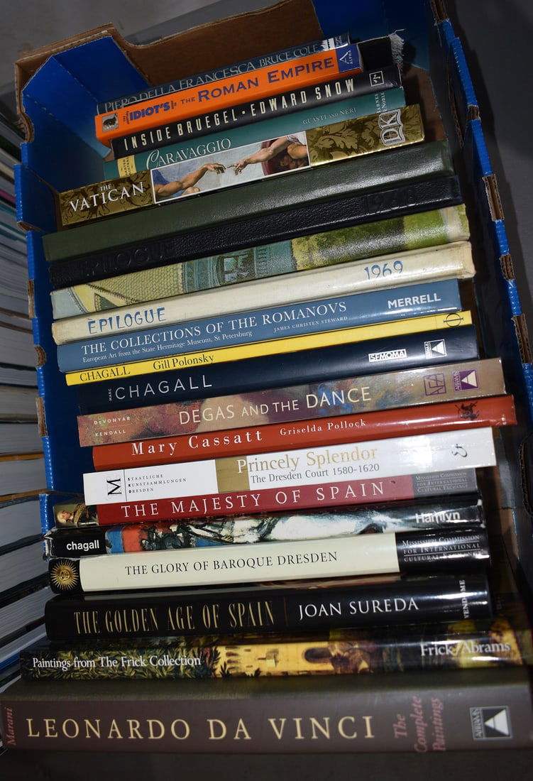 LOT ASSORTED ART REFERENCE BOOKS (1 of 4)