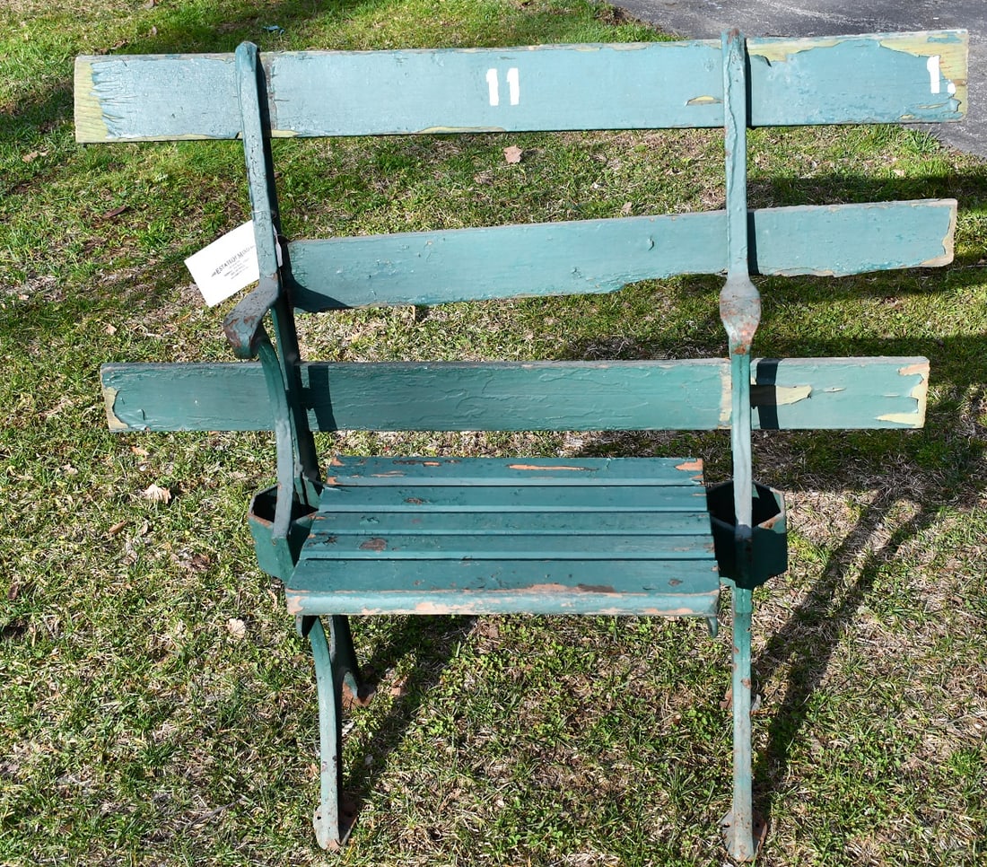 EBBETS FIELD BROOKLYN DODGERS (ROBINS) STADIUM SEAT (1 of 5)