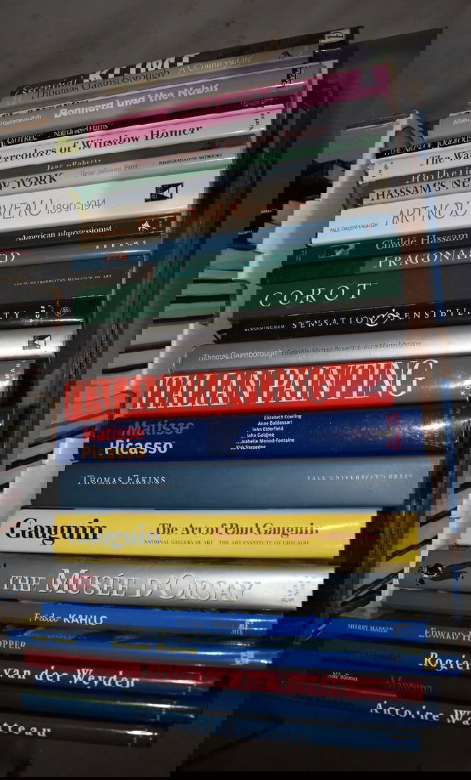 LOT ASSORTED ART REFERENCE BOOKS (1 of 4)