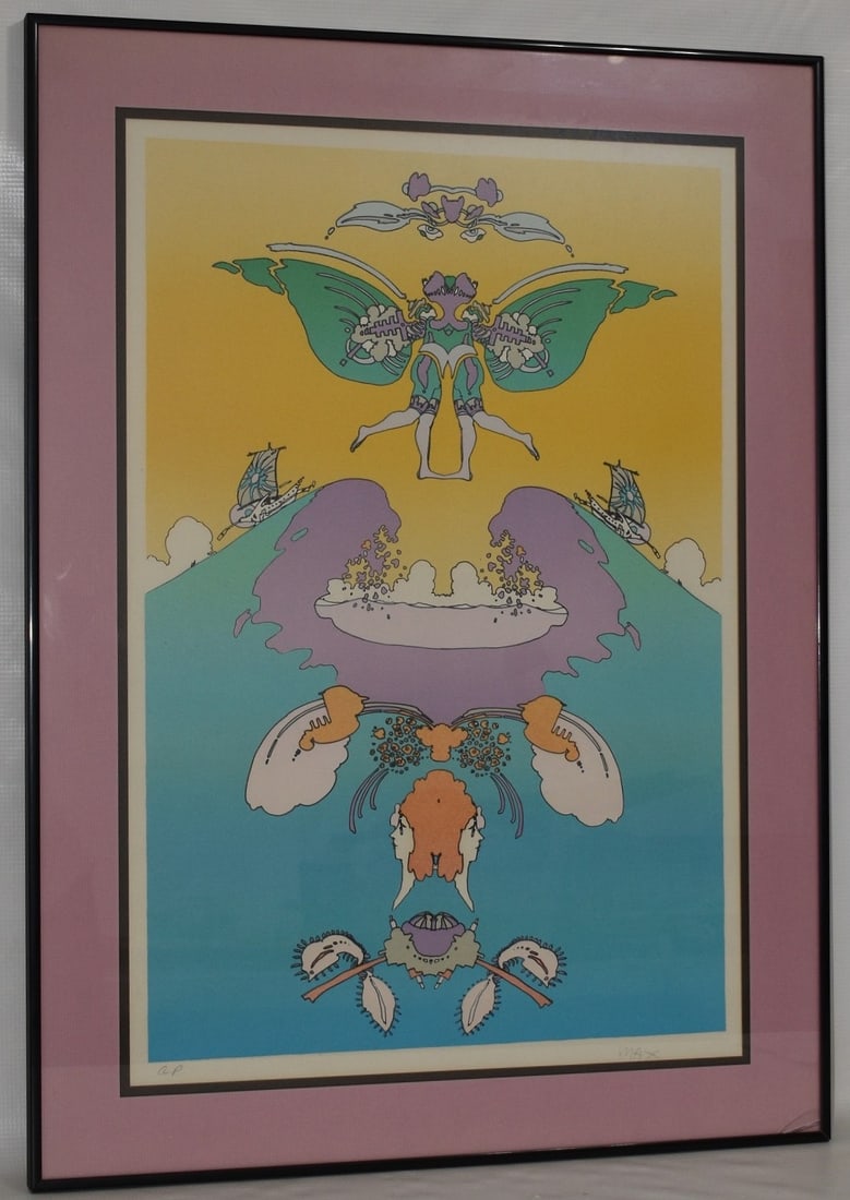 LITHOGRAPH POP ART SIGNED MAX (PETER 1937- NY, GERMANY) (1 of 8)