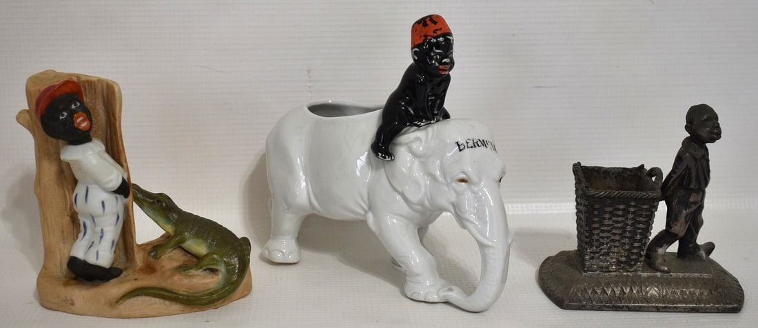 (3) AFRICAN AMERICANA INCL. MATCH SAFE, 2 NOVELTY ITEMS (1 of 13)