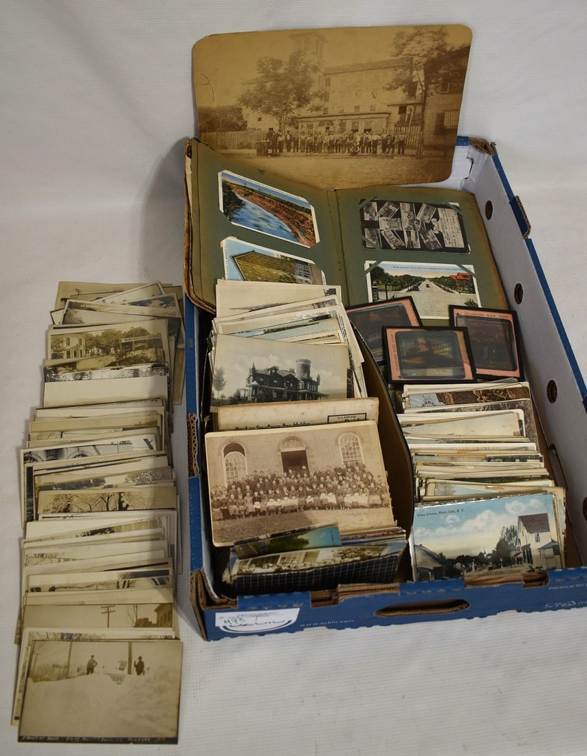 LG. LOT ASST. VINT. POSTCARDS INCL. R.P.P.C.'S (1 of 17)