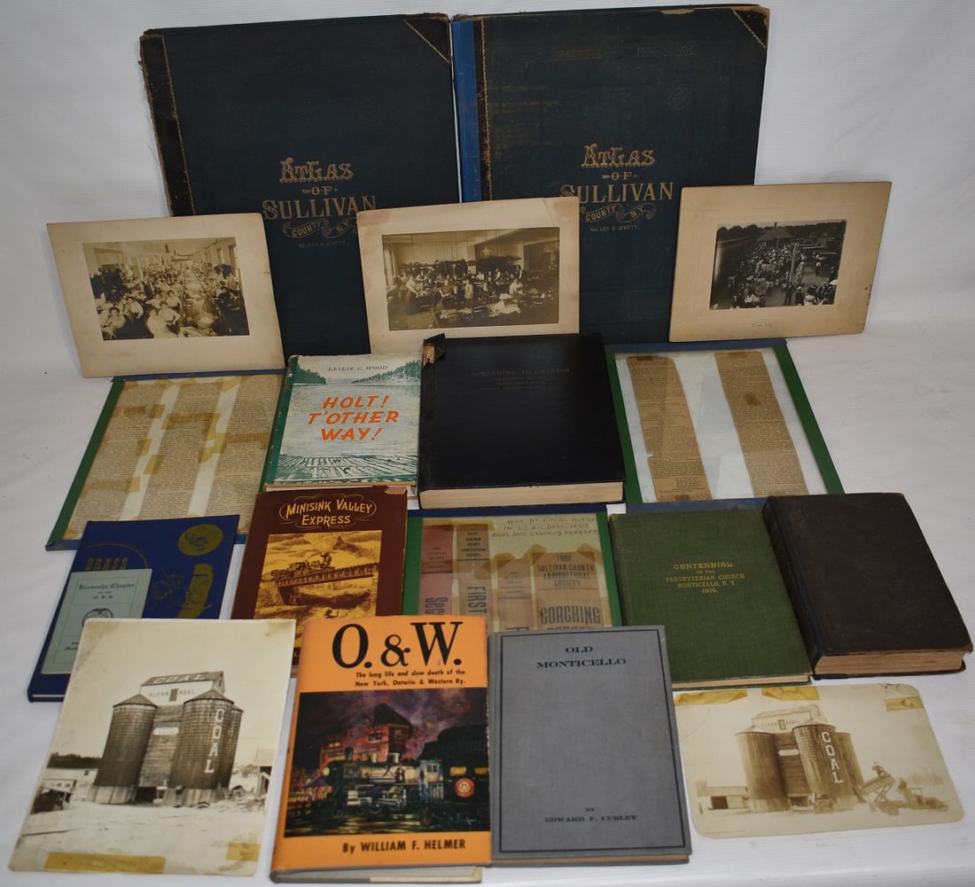 LOT ASST. SULLIVAN COUNTY NY VOLS. & MEMORABILIA (1 of 11)