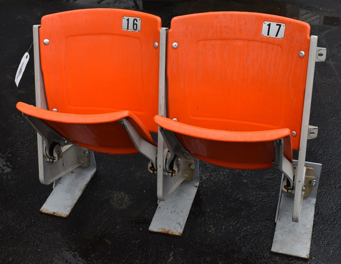 PR. MILE HIGH STADIUM SEATS #16 & #17 W/CERTIFICATE (1 of 5)