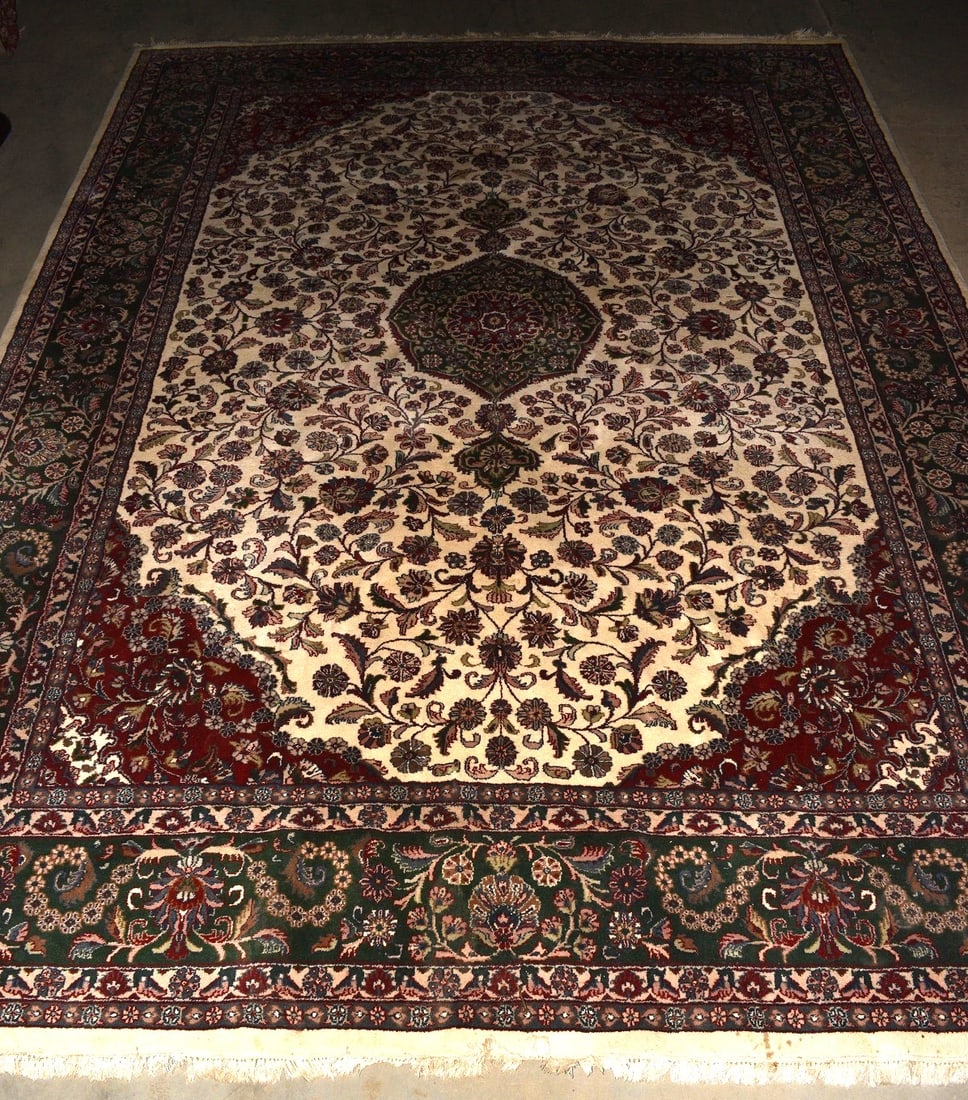 LARGE CONTEMPORARY ORIENTAL RUG, SIZE 14' X 10' (1 of 7)