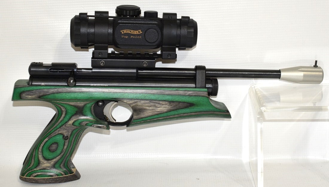 CROSMAN MODEL 3000T .177 CAL. CO2 PELLET PISTOL: CROSMAN MODEL 3000T .177 CAL. CO2 PELLET PISTOL (CUSTOM STOCK)