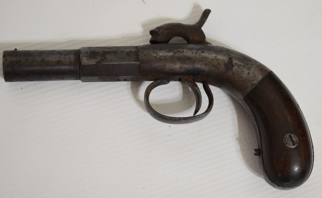 THE UNION ARMS CO. PERCUSSION PISTOL #27, 19TH C.: THE UNION ARMS CO. PERCUSSION PISTOL #27, 19TH C.