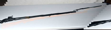 RARE US SUSSEX BRIGADE MILITIA FLINTLOCK RIFLE
