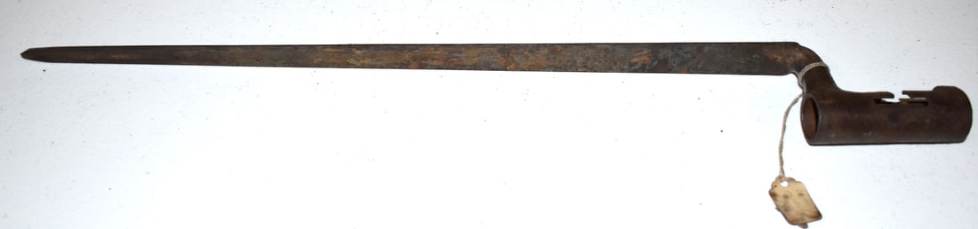 US MODEL BAYONET, EARLY 19TH C., L. ___: US MODEL BAYONET, EARLY 19TH C., L. ___