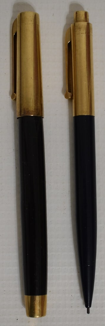 SET WAHL EVERSHARP 14KT YG #64 FIFTH AVE. PEN/PENCIL (1 of 5)