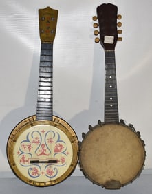 LOT (2) BANJO MANDOLINS INCL. FAIRBANKS VEGA, MASTRO