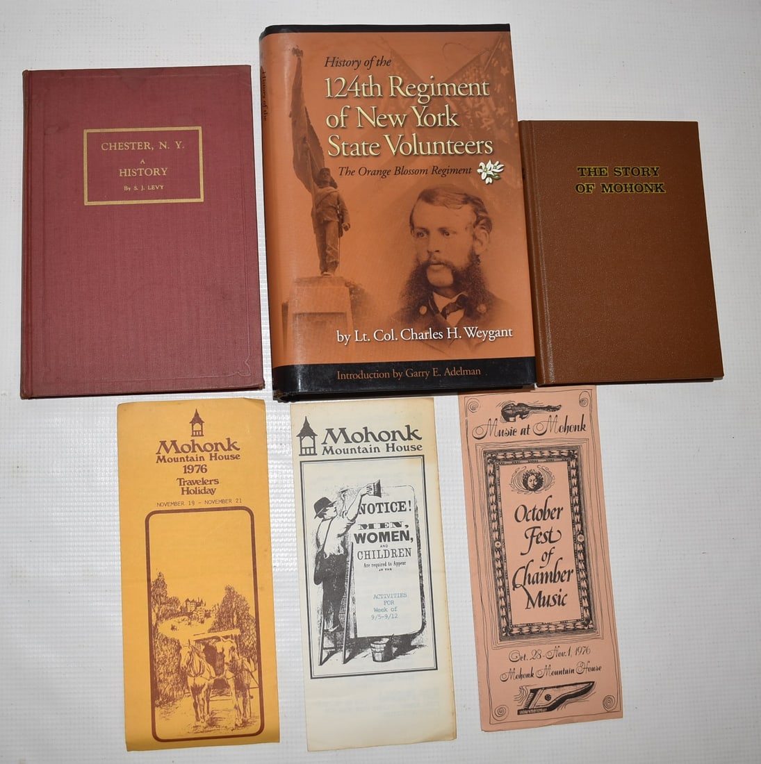 3 VOLUMES INCL. THE STORY OF MOHONK 1970, ETC. (1 of 18)