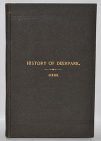 RARE VOL. HISTORY OF DEERPARK ORANGE CO NY PETER GUMAER