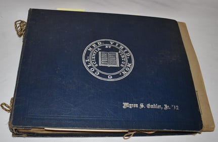1928/1932 MIDDLEBURY KAPPA-DELTA-RHO SCRAPBOOK VT