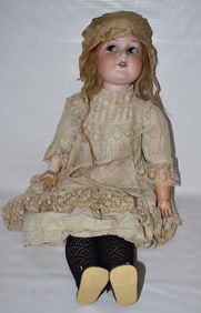 M. BERGMANN-WATTERSHAUSEN GERMAN BISQUE DOLL
