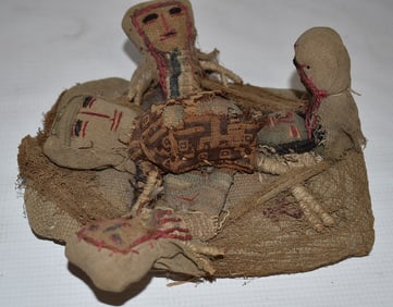 INDIAN SPIRITUAL MATERNAL/BIRTHING SYMBOL/DOLL
