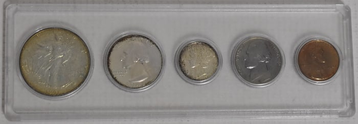 SET 1941 UNC. HALF DOLLAR/QUARTER/DIME/NICKEL/PENNY