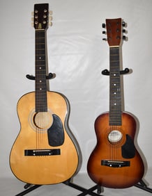 LOT (2) ACOUSTIC YOUTH GUITARS INCL. FIRST ACT, C. 1970