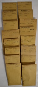 JEFFERSON WAR NICKELS INCL. UNC., 1938-1948, APPROX. 84