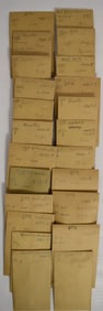 LG. LOT ASST. WASHINGTON QUARTERS INCL. UNC., 1934-1952