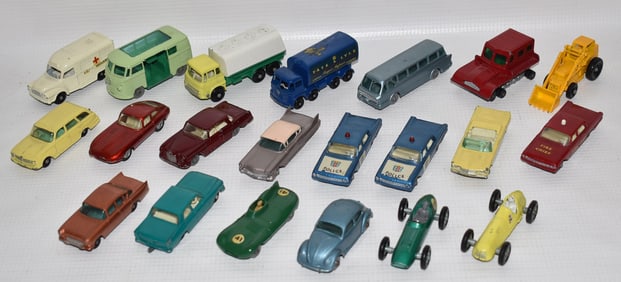 SMALL GROUP MATCHBOX CARS, C. 1960