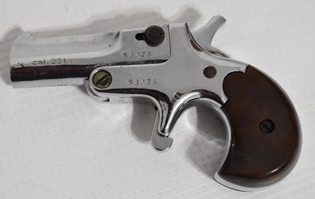 GERMAN 22 CAL. SINGLE SHOT DERRINGER, SERIAL #53674