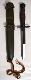 USM8 TRENCH KNIFE/BAYONET SIGNED KIFFE JAPAN, VIETNAM