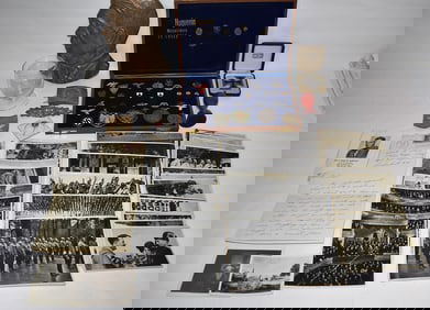 ASST. GERMAN WWII MEDALS INCL. IRON CROSS, RUBBER STAMP