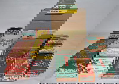 ASST. AMMO INCL. 357 MAG., 221 FIREBALL, 17 REM.,  ETC.