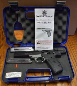 SMITH & WESSON MODEL 22A-1 .22 CAL. HANDGUN