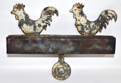 EARLY CAST IRON SHOOTING GALLERY TARGET, C. 1920